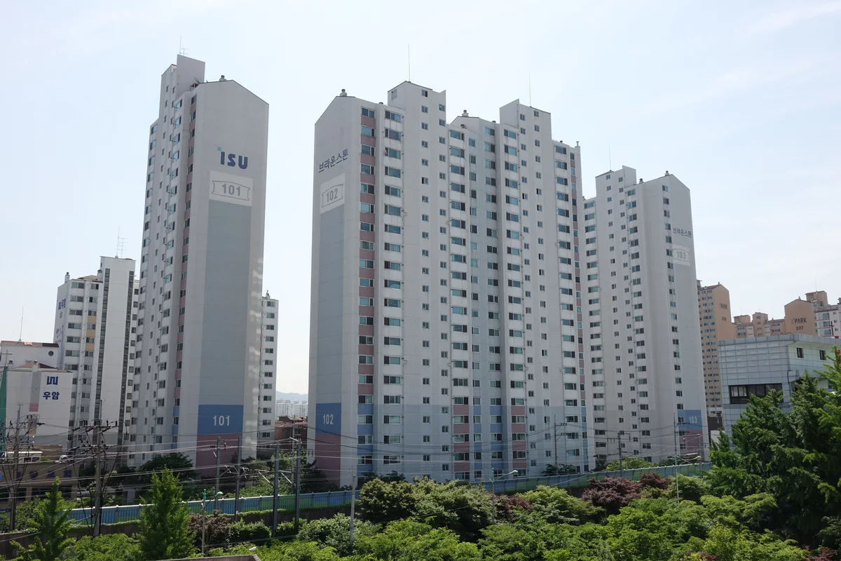 서울 도봉구 아파트 단지의 2015년 자료사진